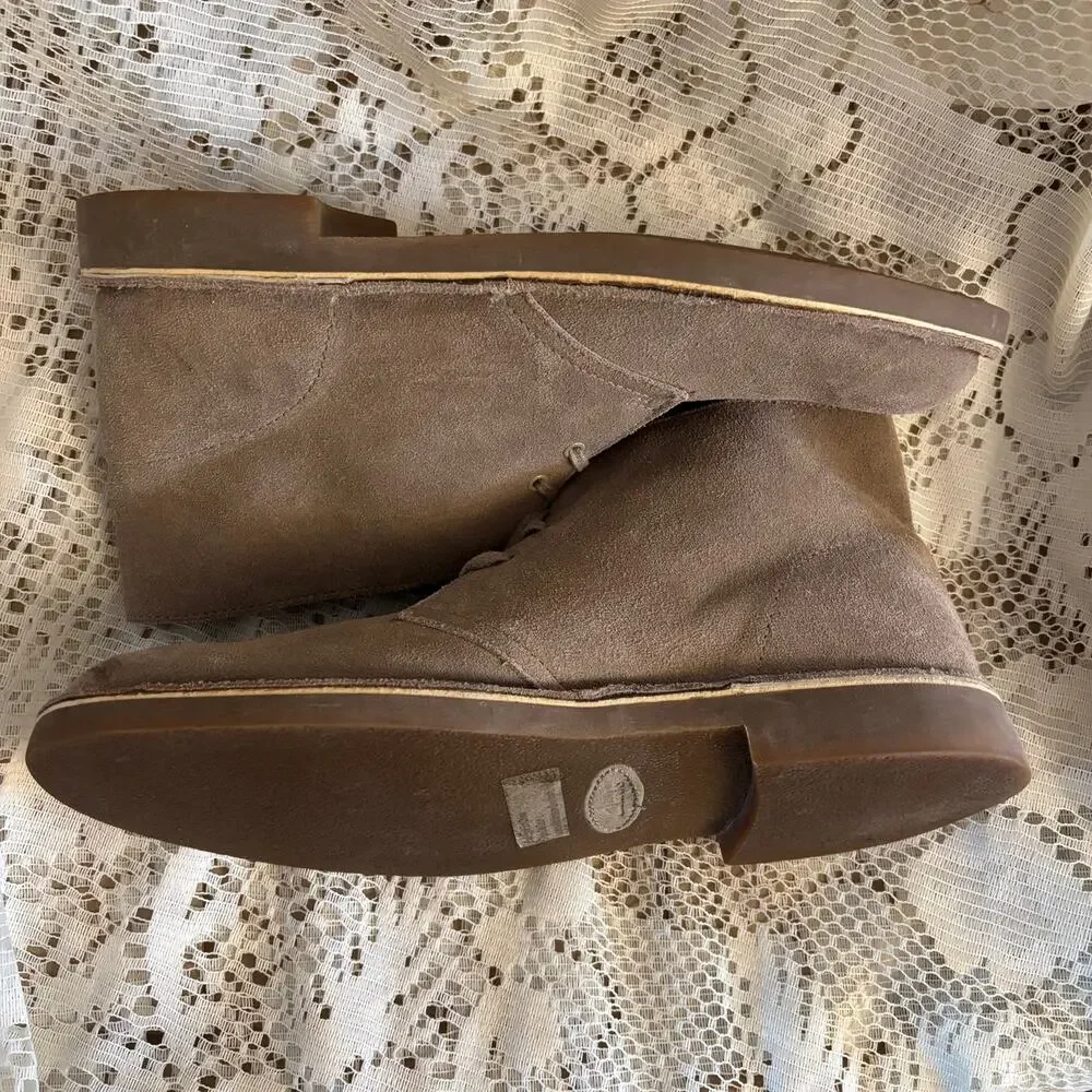 Clarks Bushacre 3 Men's US 11 M Sand Suede Chukka Boots